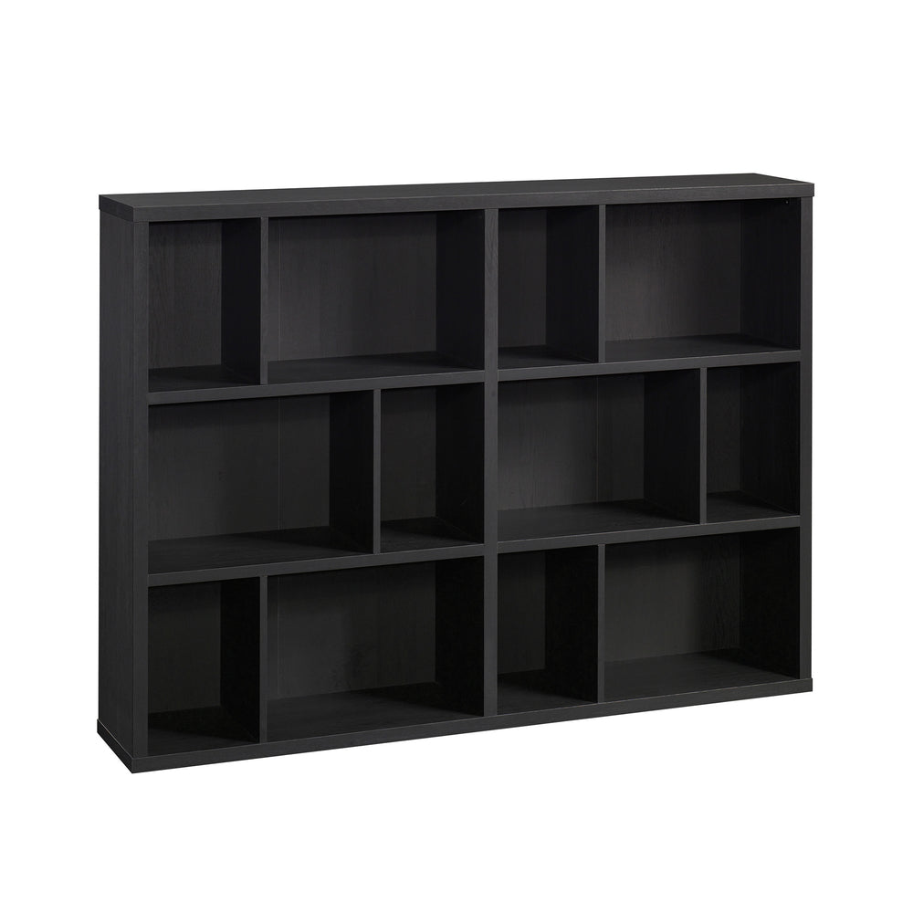 Image of Sauder Miscellaneous Storage Cube Storage Bookcase - 4 shelves - 44.13" H - Raven Oak (427259)