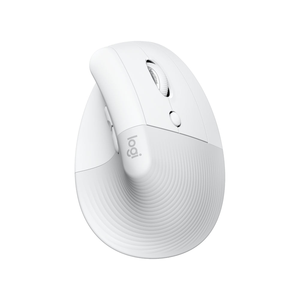 Image of Logitech Lift for Mac Bluetooth Wireless Vertical Ergonomic Mouse - Off-White