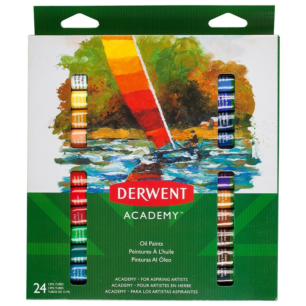 Image of Derwent Academy Oil Paints, 24 count