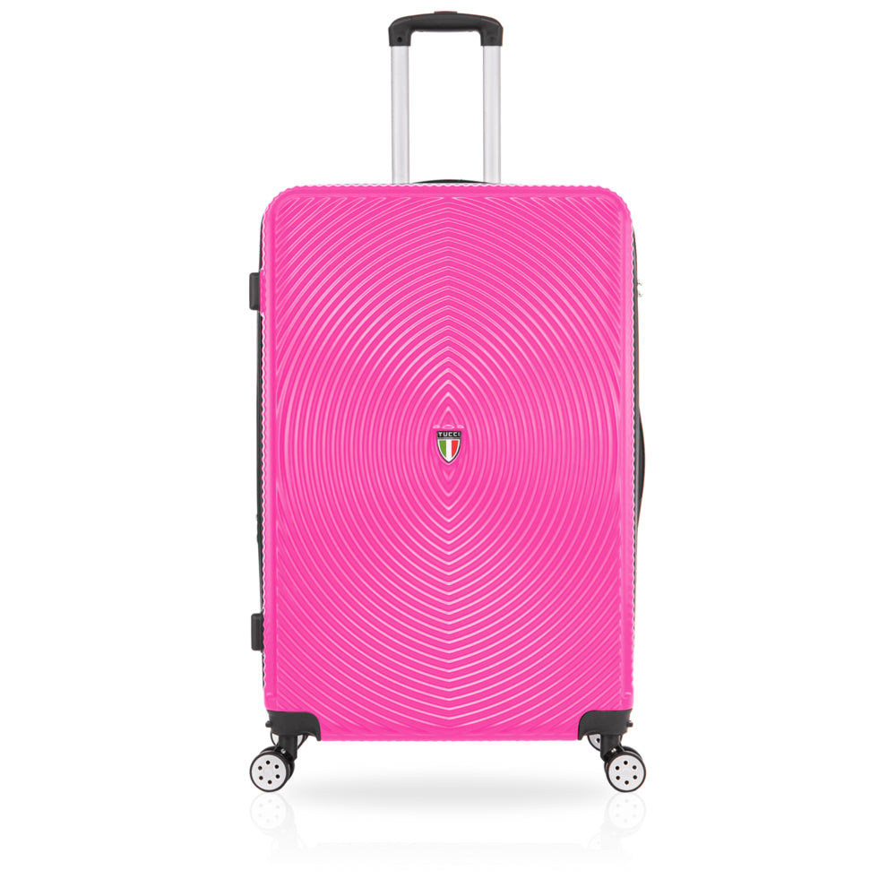 Image of TUCCI Italy VOLANT 20" Spinner Wheel Luggage - Fuschia