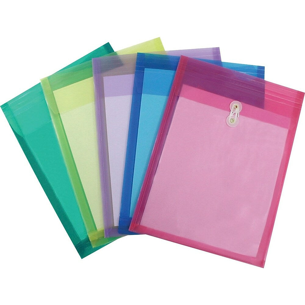 Image of Staples Top-Loading Poly Envelopes - 5 Pack