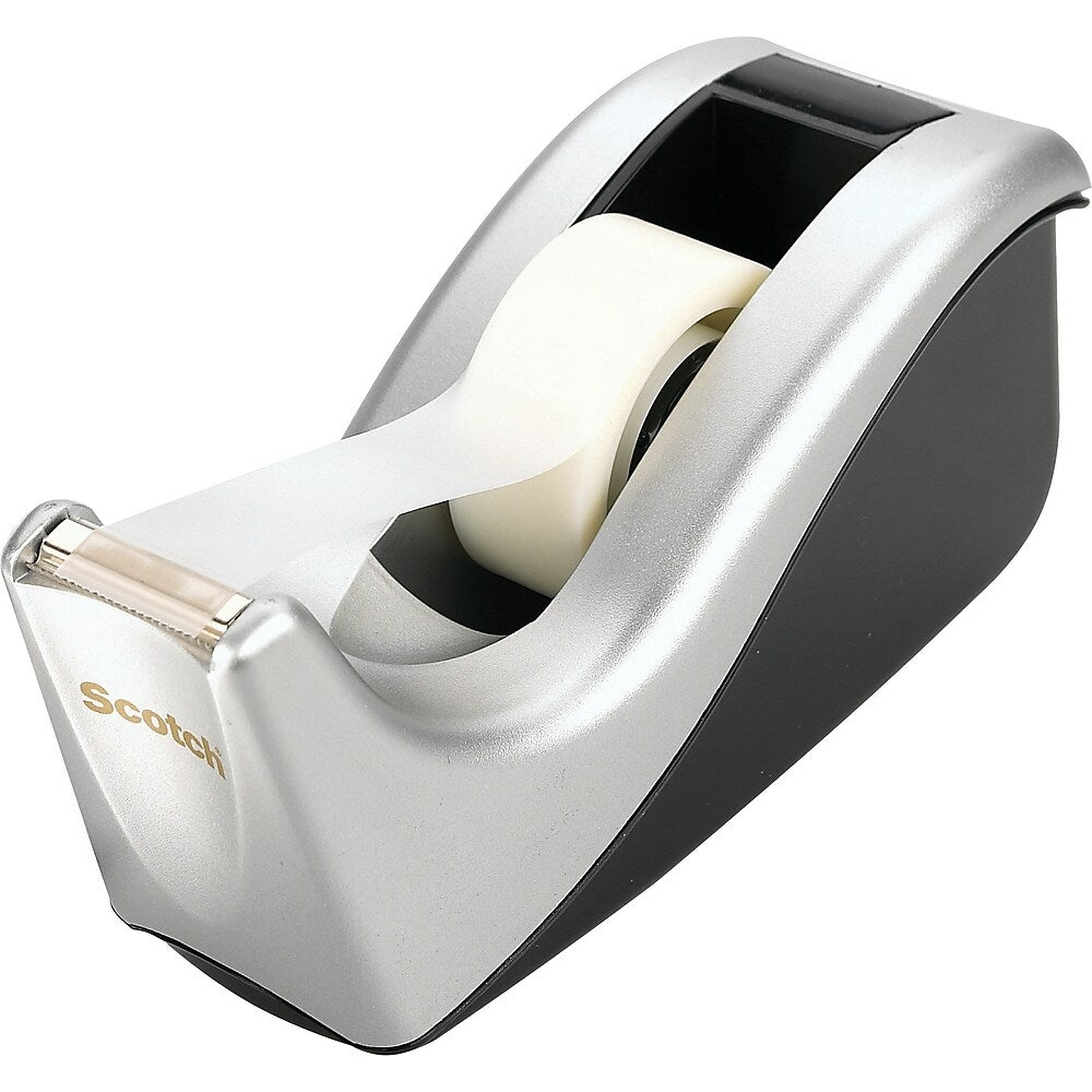 Image of Scotch Desktop Tape Dispenser - Silver