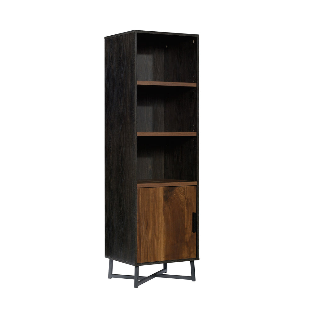 Image of Sauder Canton Lane 3-Shelf Bookcase - 60.12" H - Brew Oak (425303)