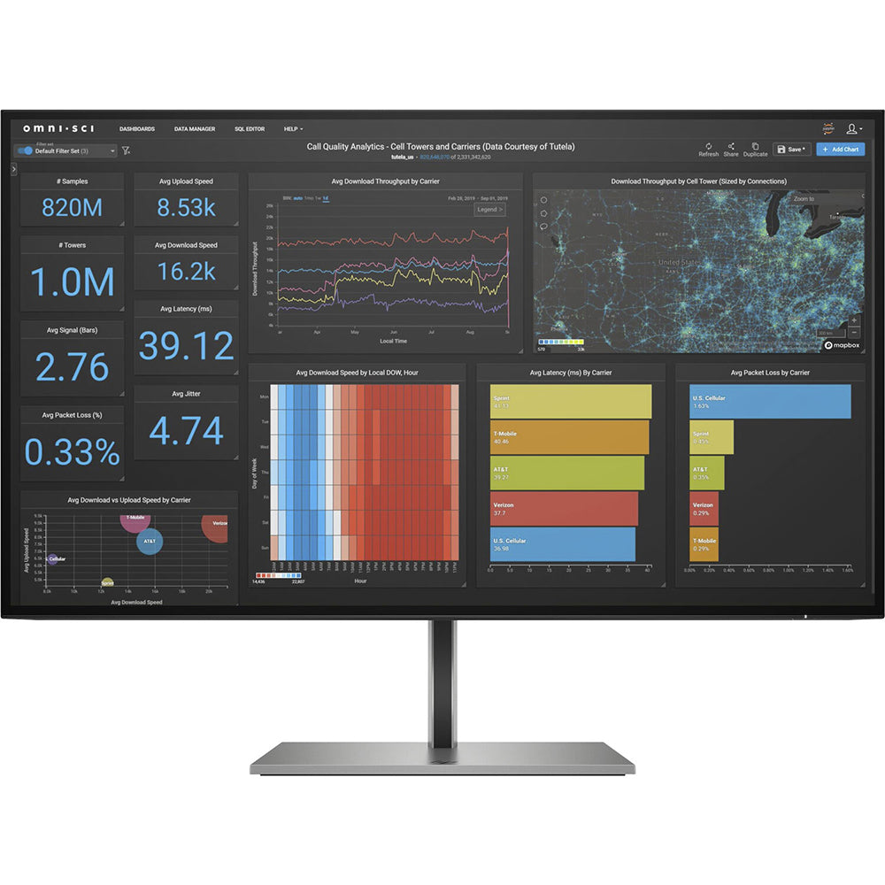 Image of HP Z27q G3 27" LCD Monitor - 1C4Z7AA#ABA