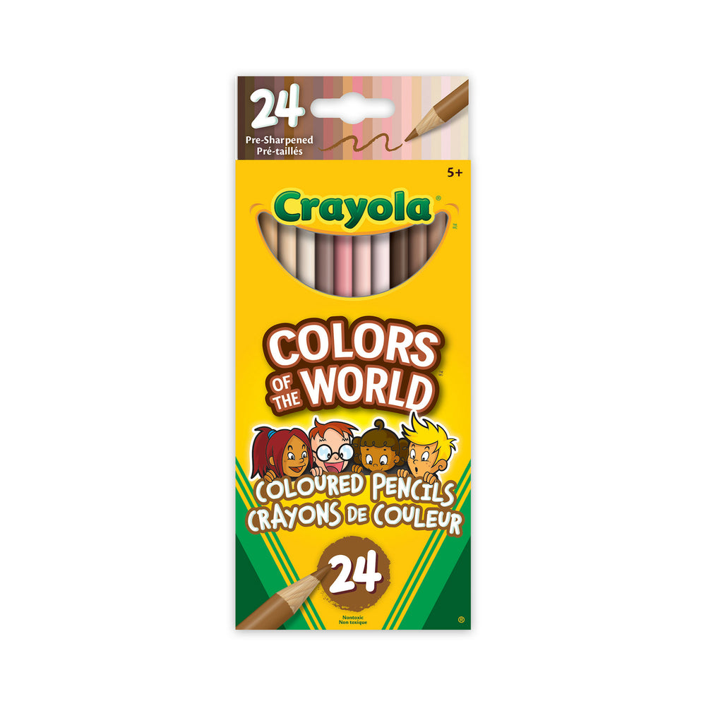 Crayola 'Colors Of The World' 24 Skin Tone Crayons Details, Price