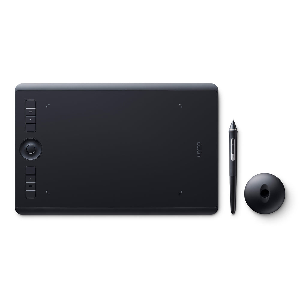 Image of Wacom Intuos Pro Digital Graphic Drawing Tablet, Medium, Black