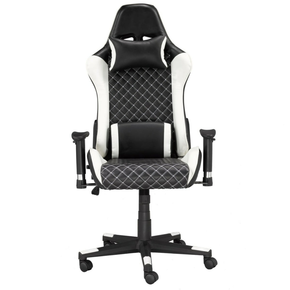 Image of Brassex Anna Gaming Chair - Black/White