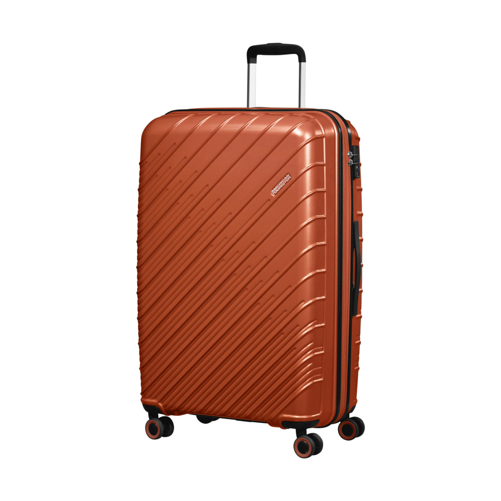 Image of American Tourister Speedstar Spinner Luggage - Expandable - Large - Copper Orange