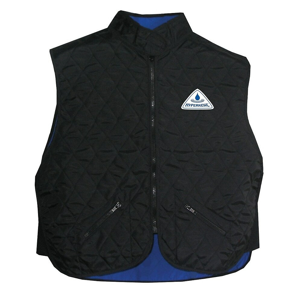 Image of TechNiche HYPERKEWL Evaporative Cooling Vest, Deluxe Black, Medium