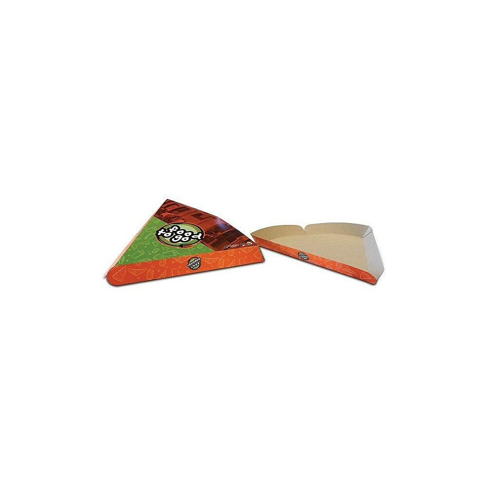 Image of Seydaco Packaging Stock Design Paperboard Pizza Slice Tray, 500 Pack