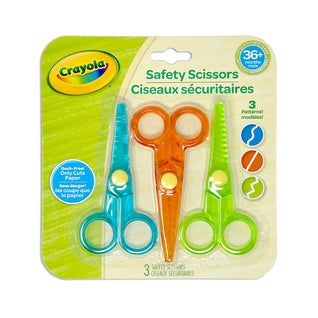 Crayola My First 3-Count Safety Scissors