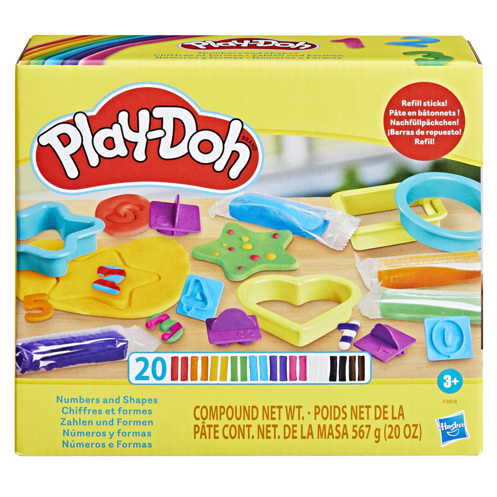 Image of Play-Doh Numbers and Shapes