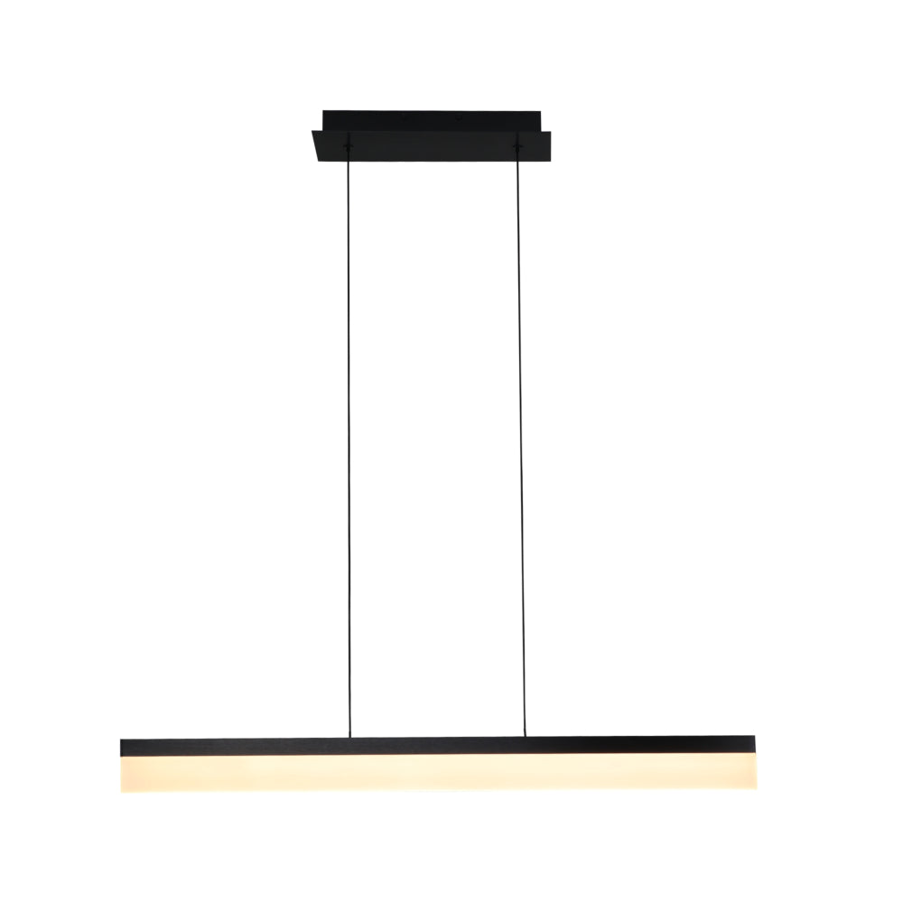 Image of TuBICen Eclaire 35" Linear Pendant Light - Black