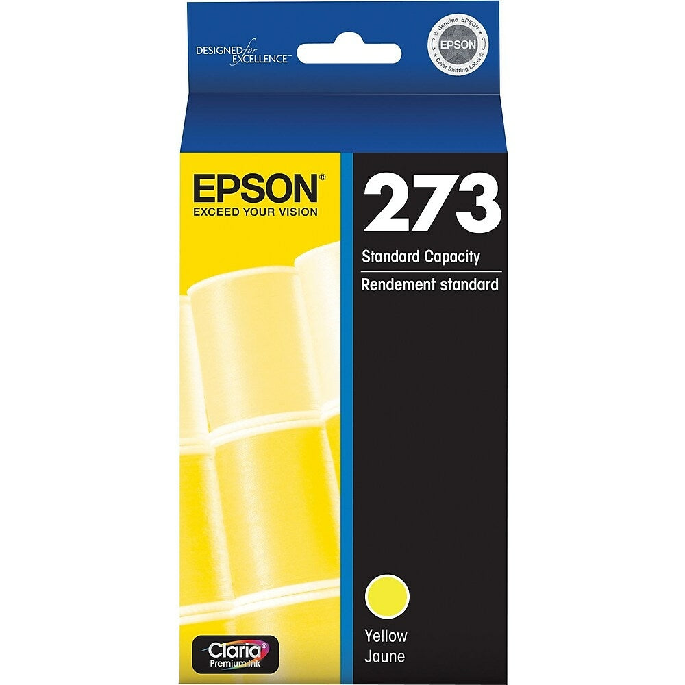 Image of Epson 273 Yellow Ink Cartridge (T273420-S)