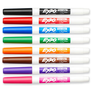 Sharpie Bullet Tip Flip Chart Markers, Water Based, Assorted Colours, 8  Pack
