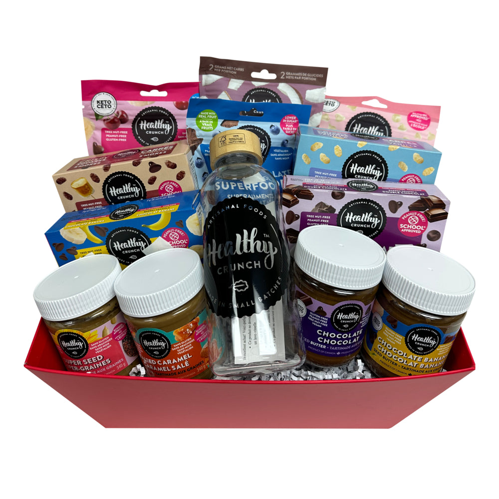 Image of Healthy Crunch Success Healthy Eating Gift Basket