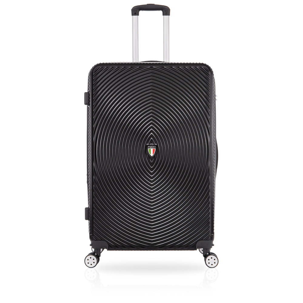 Image of TUCCI Italy VOLANT 30" Spinner Wheel Luggage - Black