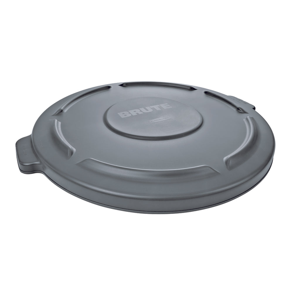 Image of Rubbermaid Brute Container Lid - For 32 Gallon Brute Waste Container - Grey