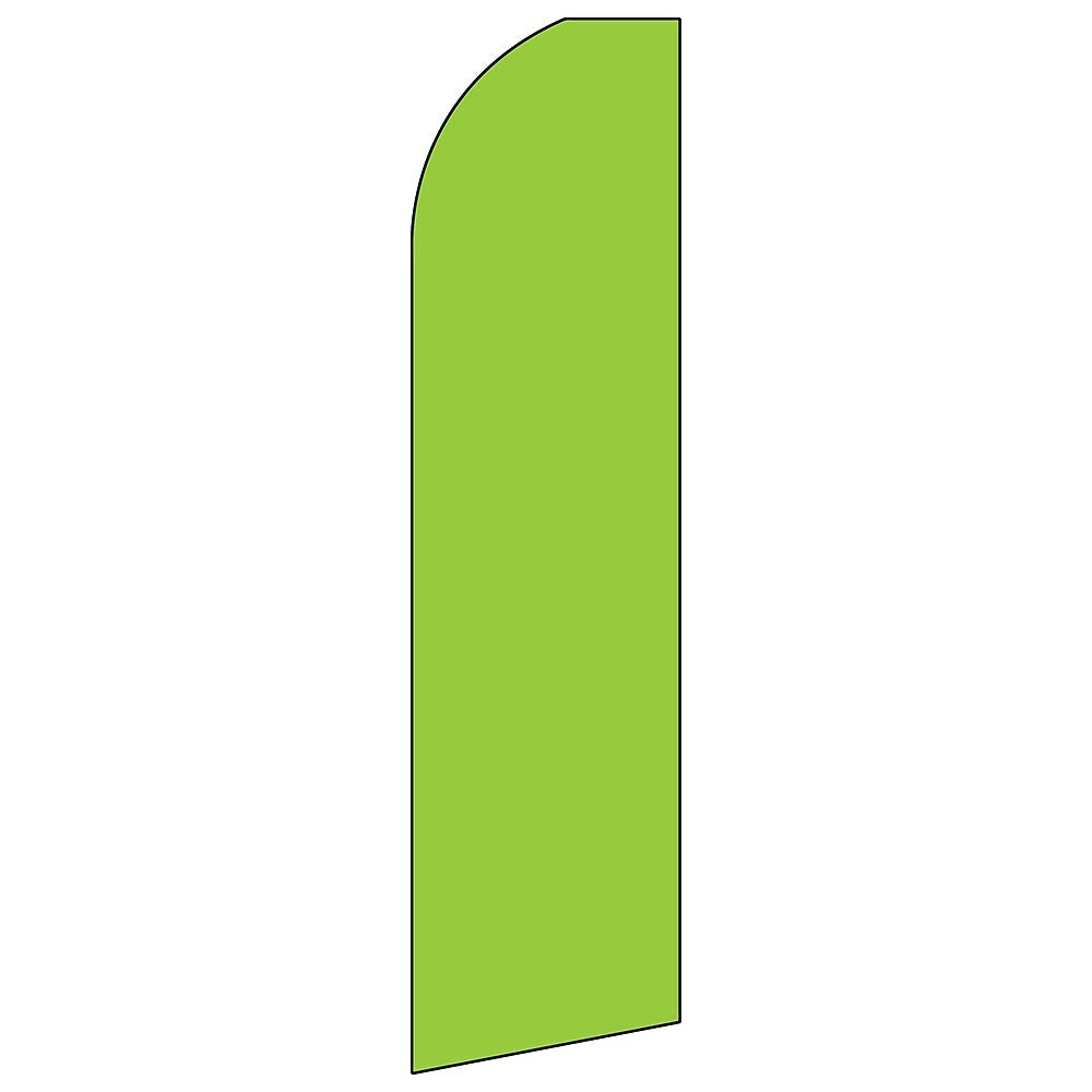 Image of Swooper Banner Kit With Pole & Ground Spike, Neon Green