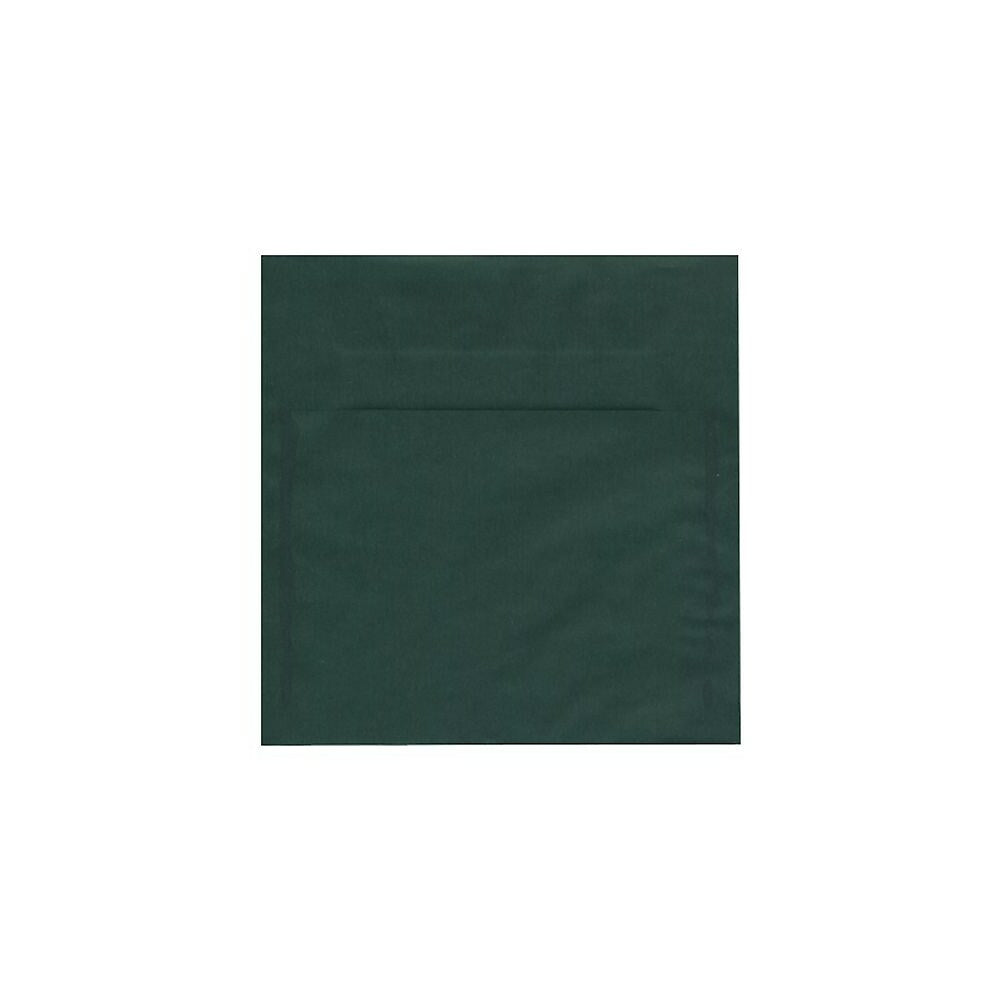 Image of JAM Paper 8.5 x 8.5 Square Envelopes, Racing Green Translucent Vellum, 25 Pack (PACV593)