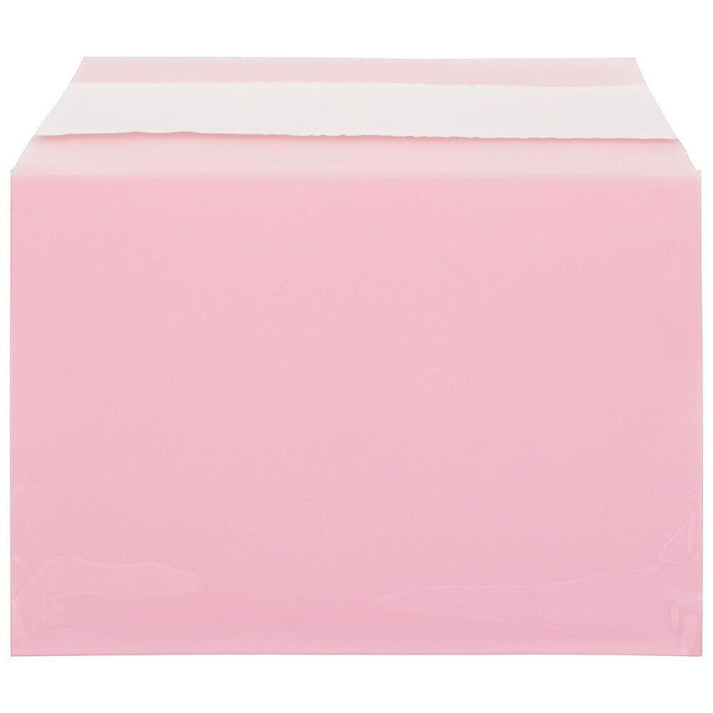 Image of JAM Paper Cello Sleeves, A6, 4.63 x 6 7/16, Pink, 100 Pack (56SPK1)