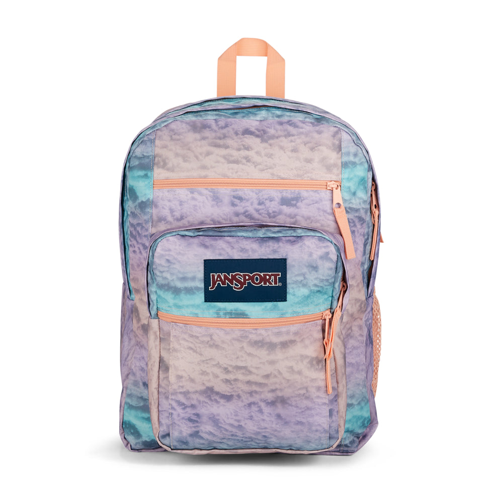 Image of JanSport Big Student Backpack - Cotton Candy Clouds, Multicolour