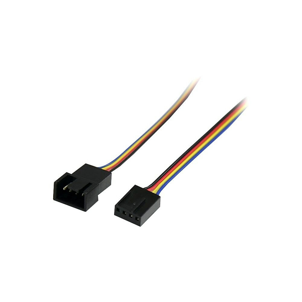 Image of StarTech 12In 4 Pin Fan Power Extension Cable, M/F