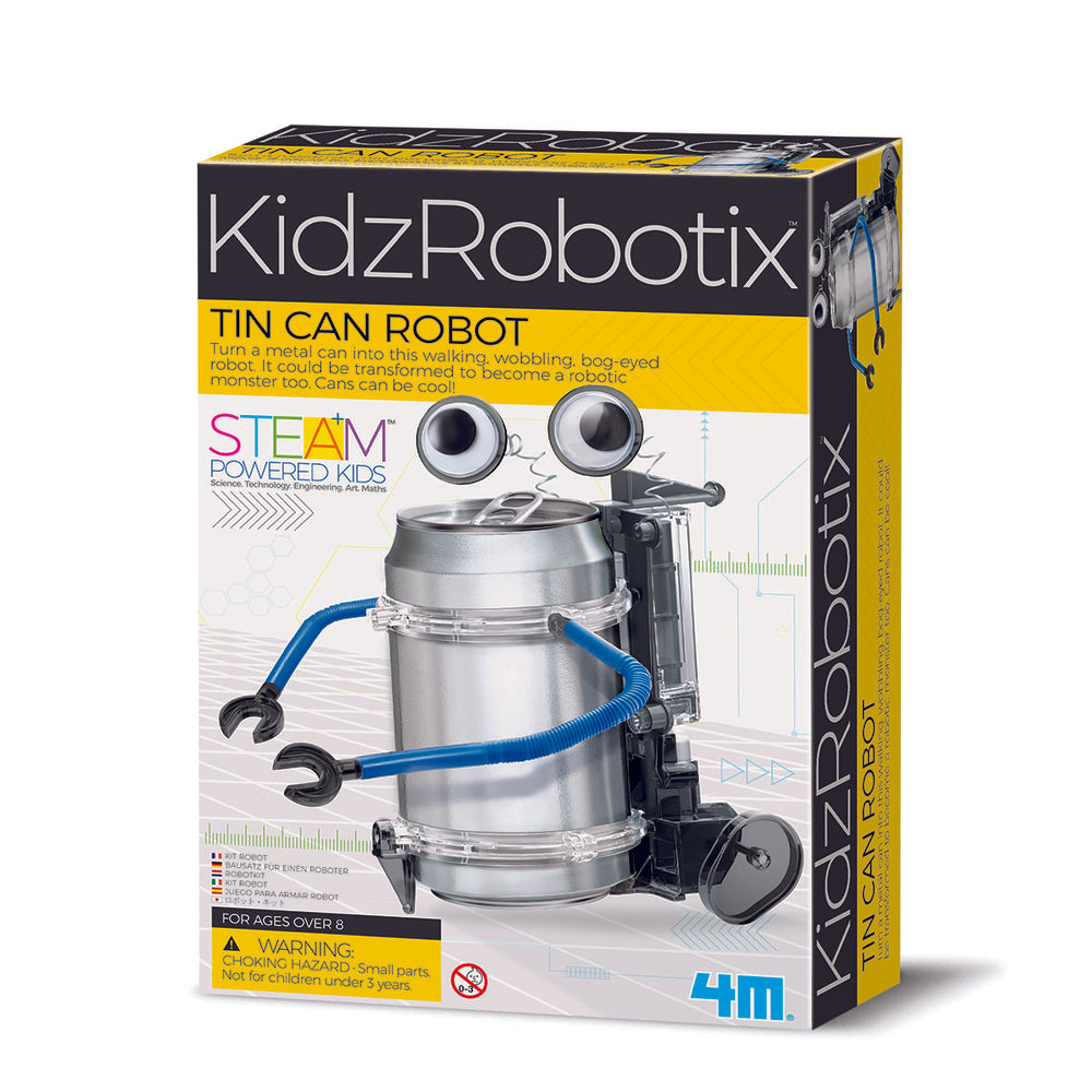 Image of 4M Kidz Robotix Tin Can Robot