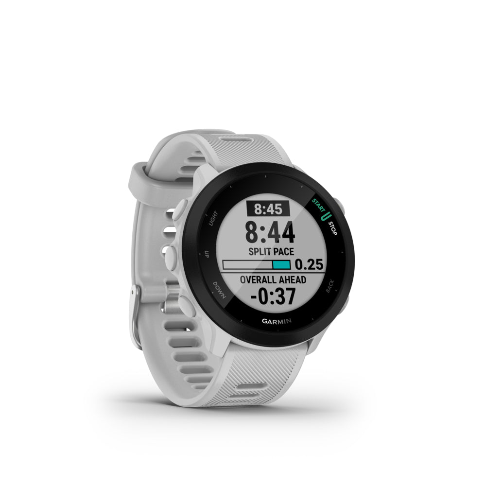 Image of Garmin Forerunner 55 GPS Smartwatch - White