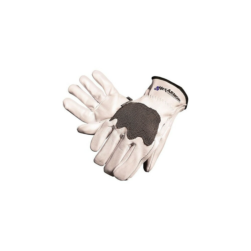 Image of Hexarmor Glove, Cut Resistant, Steel Leather Iii, Size XXL (5033-XXL)