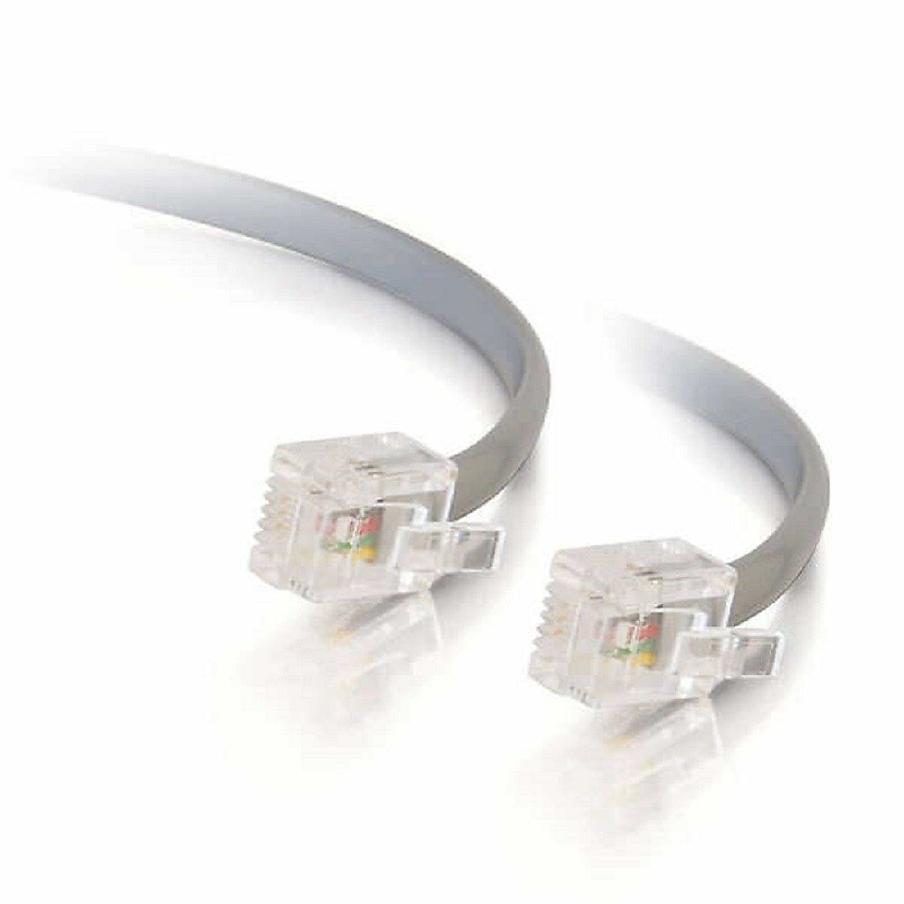 Image of C2G 7ft RJ11 Modular Telephone Cable