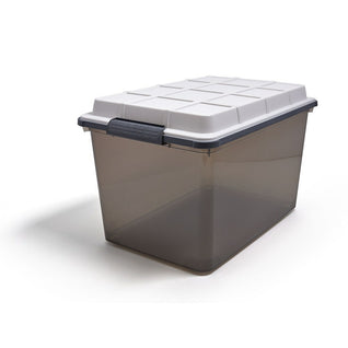 KIS Boîte de rangement plastique OMNIBOX S Transparent - 25,5 x 38,5 x 23,5