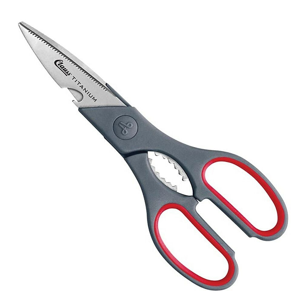 Image of Clauss 8.25" True Prof. Titanium Bonded Multipurpose Shears, 6 Pack