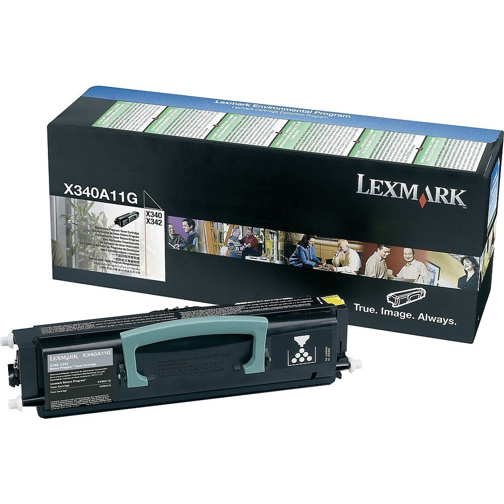 Image of Lexmark X340A11G Black Toner Cartridge (X340A11G)