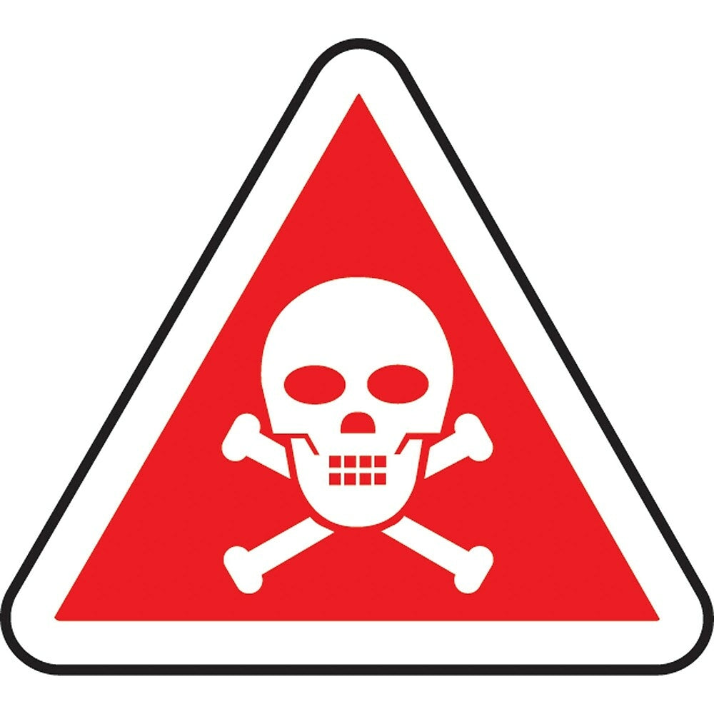 Image of CSA Pictogram Safety Signs, Poison, SD089, Red
