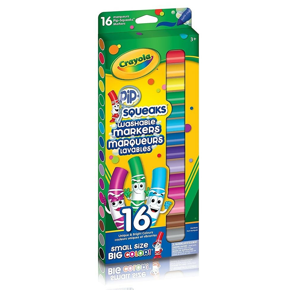 Image of Crayola Pip Squeaks Washable Markers -16 Pack