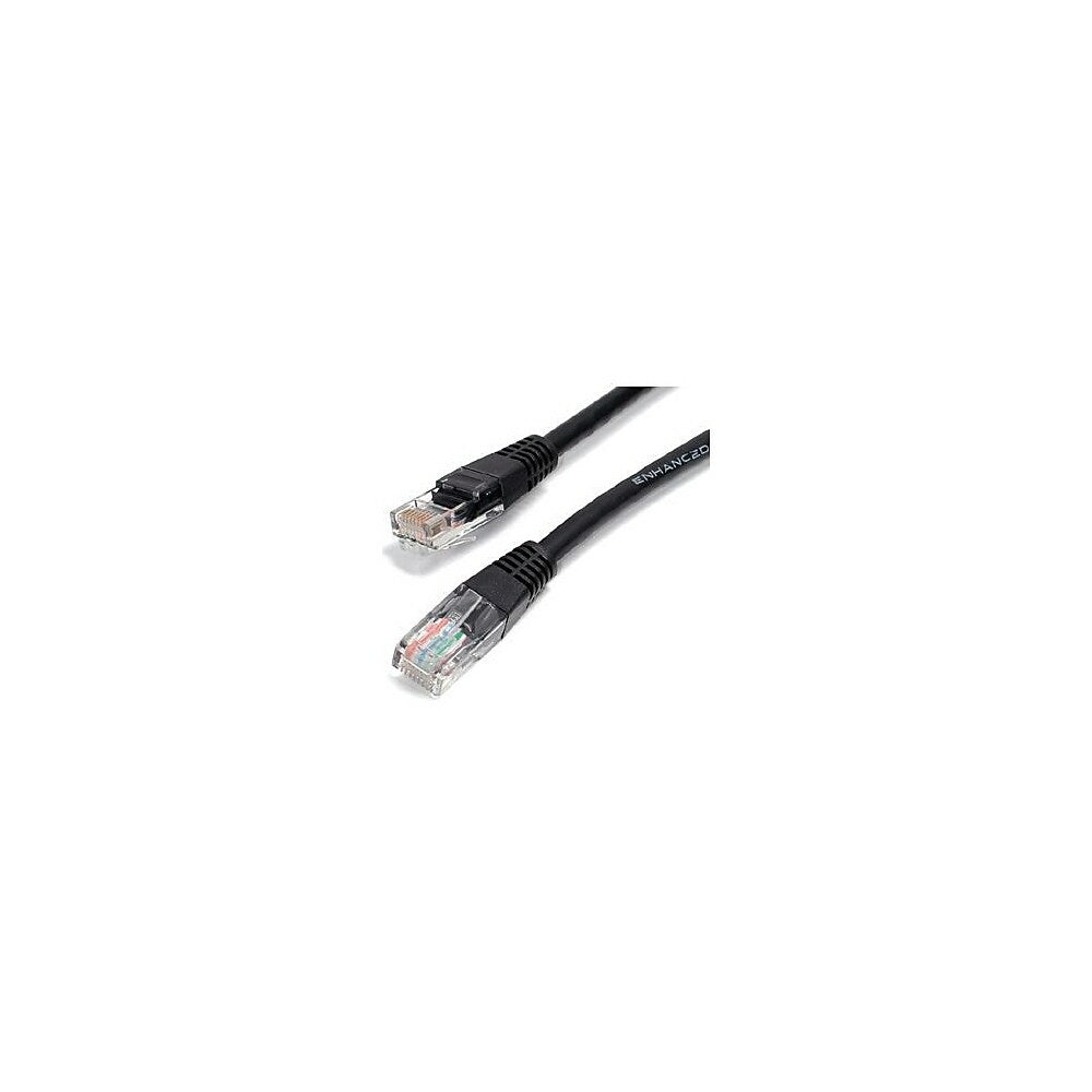 Image of StarTech M45PATCH3BK 3' Cat 5e Molded Patch Cable, Black