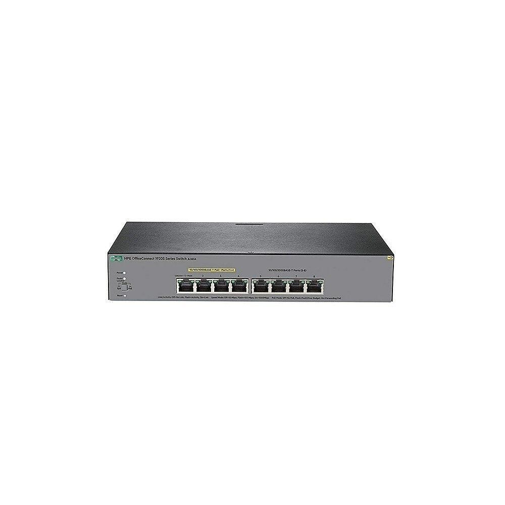 Hpe Officeconnect 1920s 8g Ppoe 65w Switch 8 Ports Manager Staples Ca