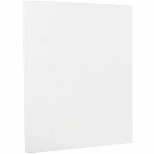 Heavyweight Linen Textured Cardstock - 50 Sheets - Blank Thick Paper for  Inkjet/Laser Printers (White)