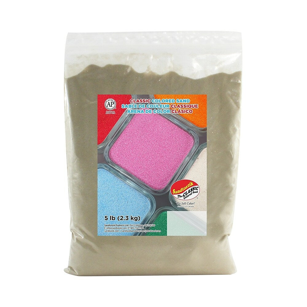 Image of Sandtastik Classic Coloured Sand, 5 lb (2.3 kg) Bag, Latte