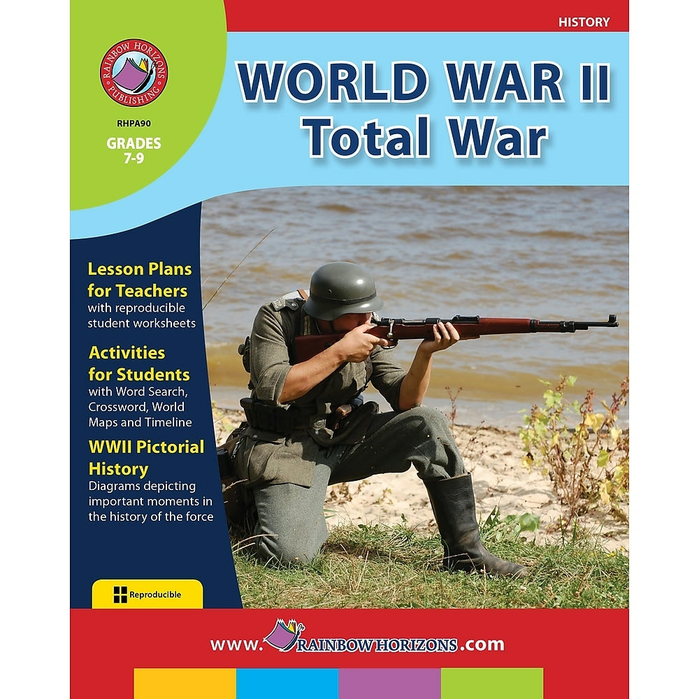 Image of eBook: World War II: Total War (PDF version - 1-User Download) - ISBN 978-1-55319-067-7 - Grade 7 - 9