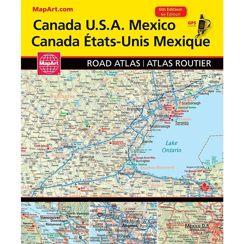 Image of MapArt North America Road Atlas Large Format