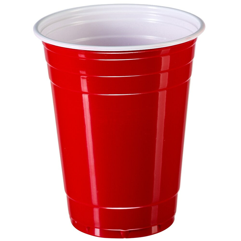 Image of Goodtimes Premium Quality Plastic Cups, 9oz, Red, 40 Pack