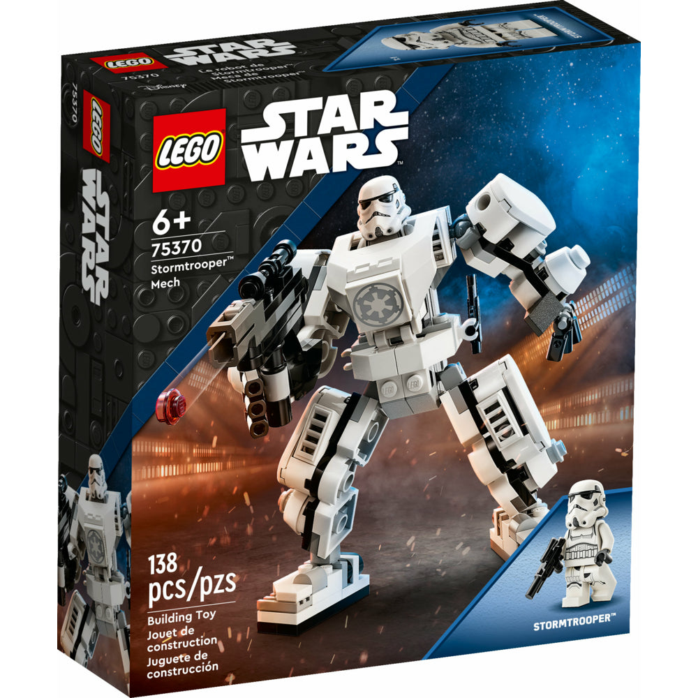 Image of LEGO Star Wars Stormtrooper Mech Playset - 138 Pieces