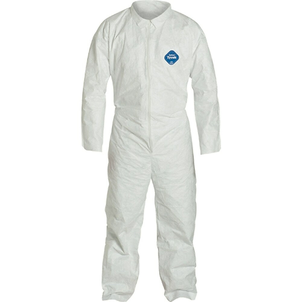 Image of Dupont Personal Protection, Tyvek 400 Coveralls, 4X-Large, White, Tyvek - 6 Pack