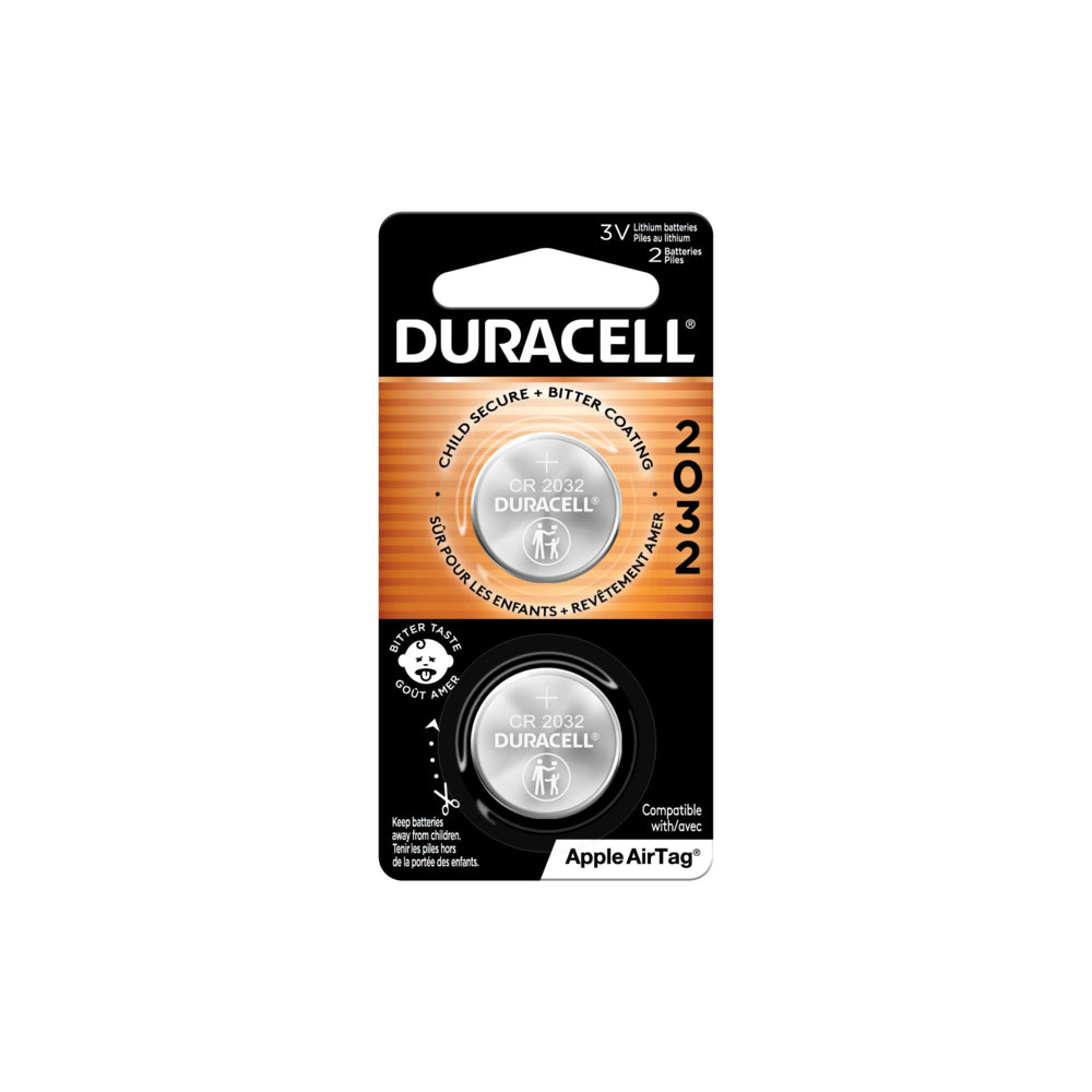 Image of Duracell 2032 Lithium Coin Battery 3V - 2 Pack