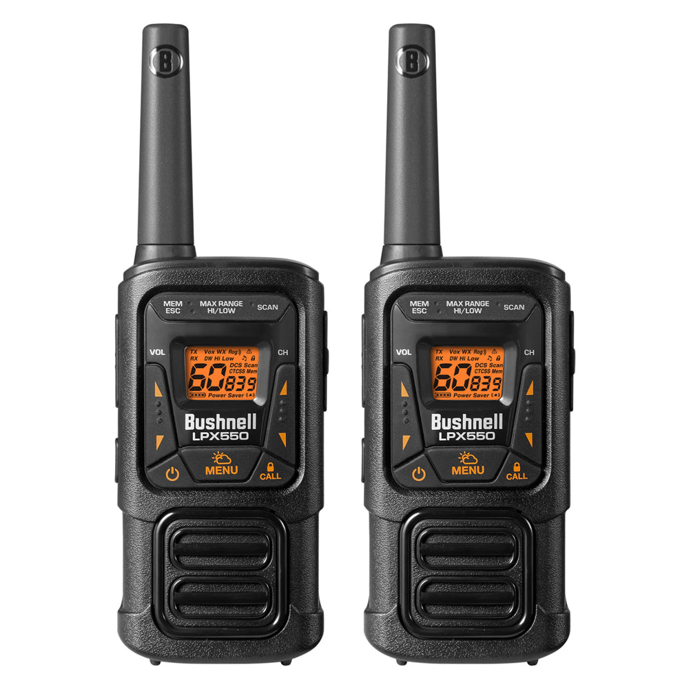 Image of Bushnell Adventure 58 KM FRS 2.0 Watt 2 Way Radio - 2 Pack