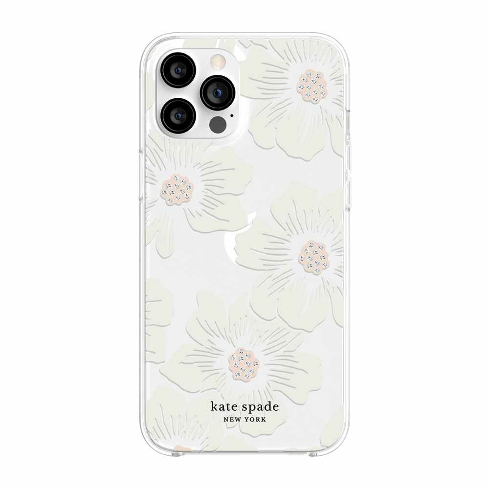 Kate Spade Protective Hardshell Case for iPhone 12 Pro Max - Hollyhock  Floral 