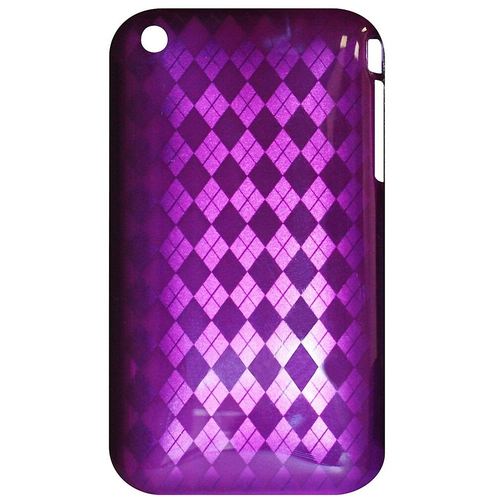 Image of Exian Diamonds Case for iPhone 3G, 3GS - Purple