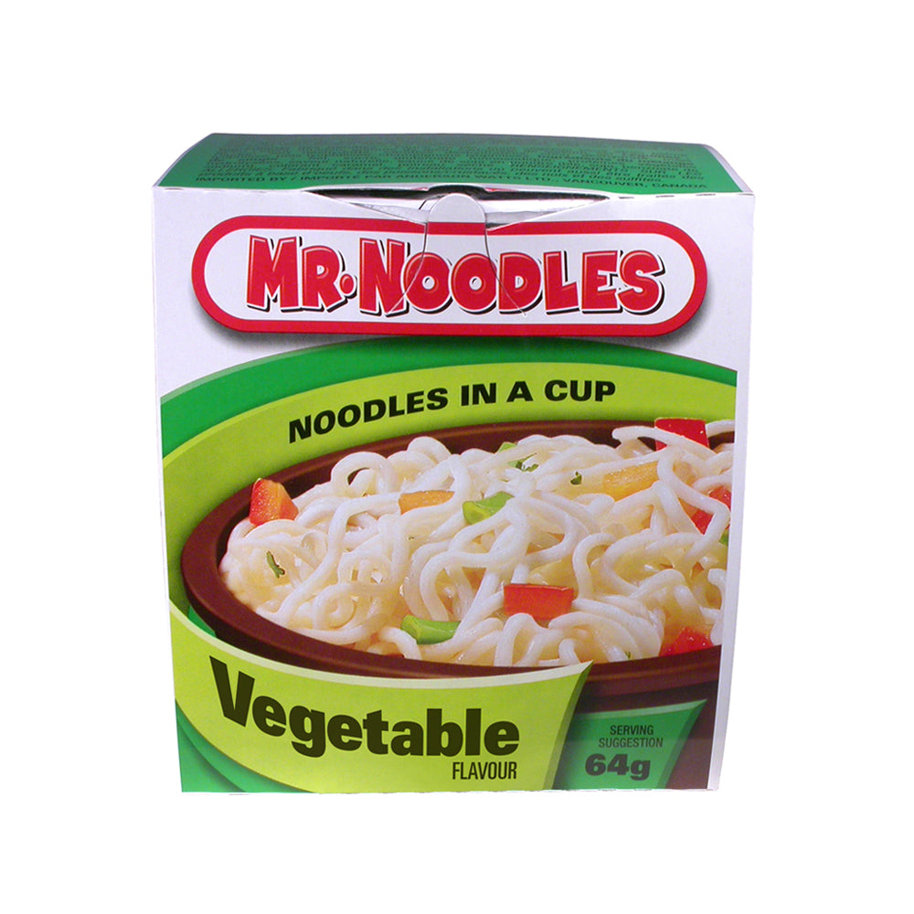 Image of Mr. Noodles in a Cup - Vegetable - 64g - 12 Pack